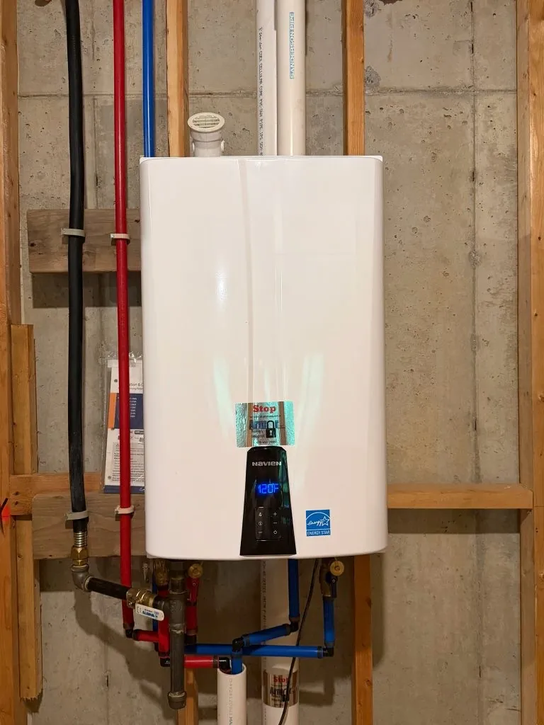tankless water heater installation Canton GA Avery Road Armor Plumbing